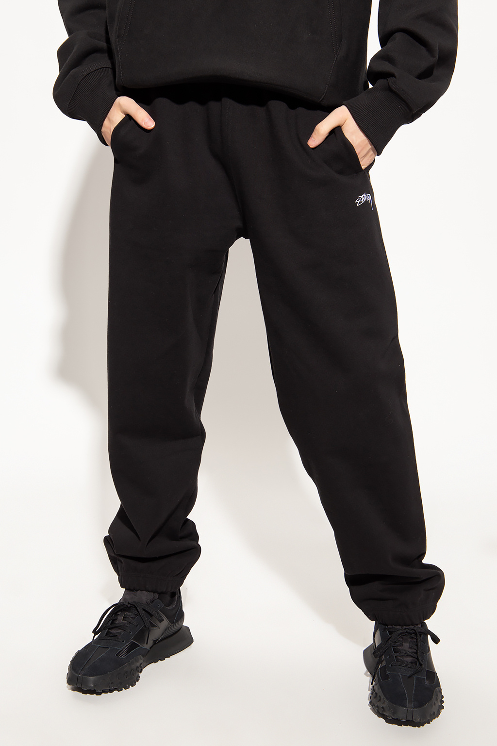 Stussy discount black sweatpants